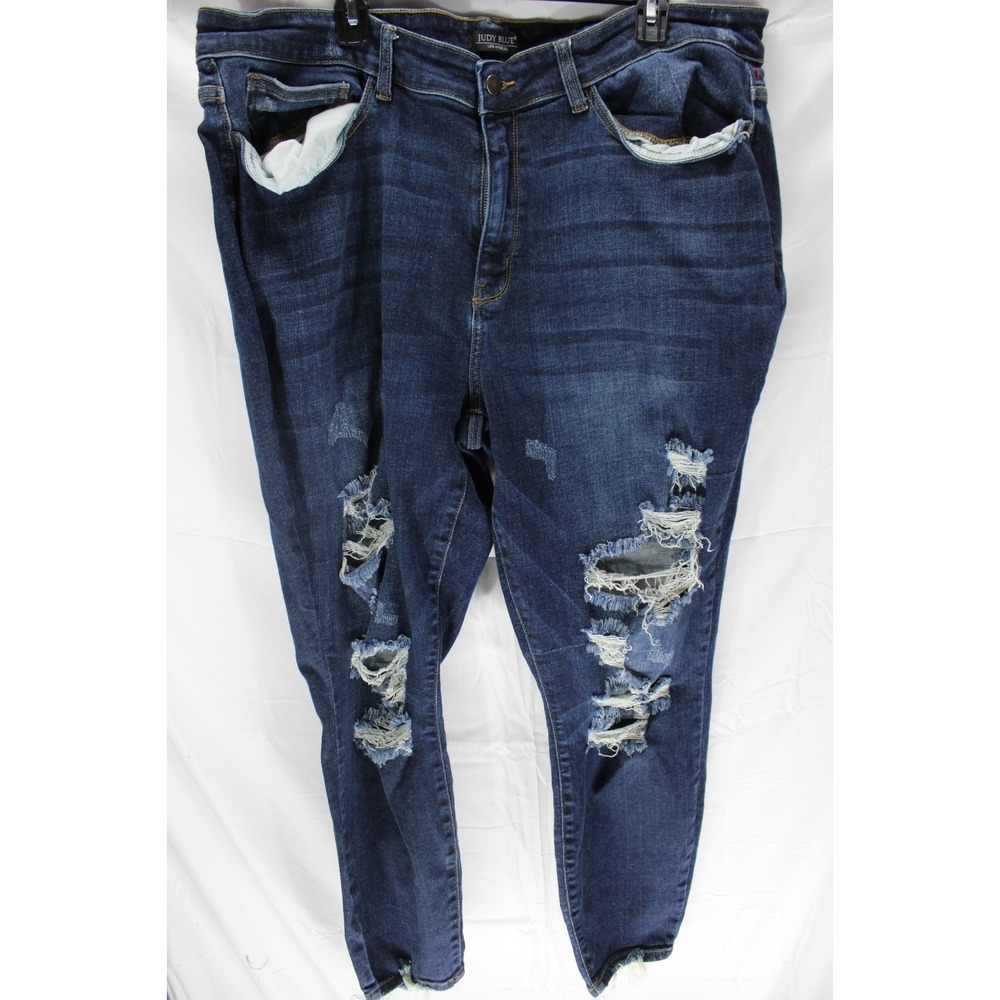 Judy Blue Skinny Fit Jeans Size 22W Cotton Blue‎